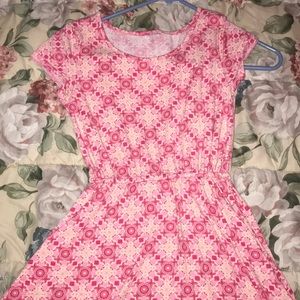 Pink dress